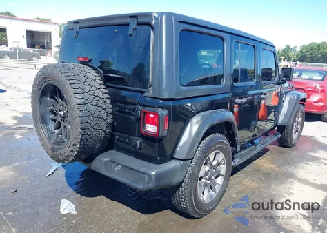 2021 Jeep Wrangler Unlimited Sport S 4X4 из США, поврежденный, VIN 1C4HJXDN0MW685473